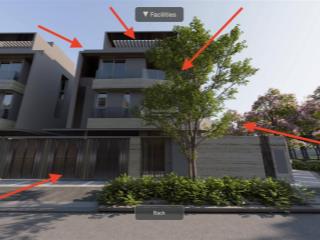 Bán biệt thự vườn garden villa the fullton. dãy dv6 trực diện công viên trung tâm. hướng đông nam