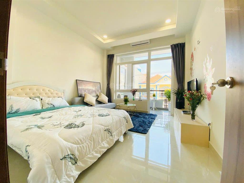 Thuê căn hộ 1pn tách bếp cửa sổ ban công tại phan văn hân  ngay trường sa, cầu thị nghè 1