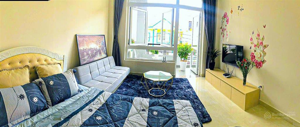 Thuê căn hộ 1pn tách bếp cửa sổ ban công tại phan văn hân  ngay trường sa, cầu thị nghè 1