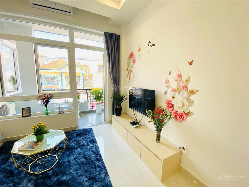 Thuê căn hộ 1pn tách bếp cửa sổ ban công tại phan văn hân  ngay trường sa, cầu thị nghè 1