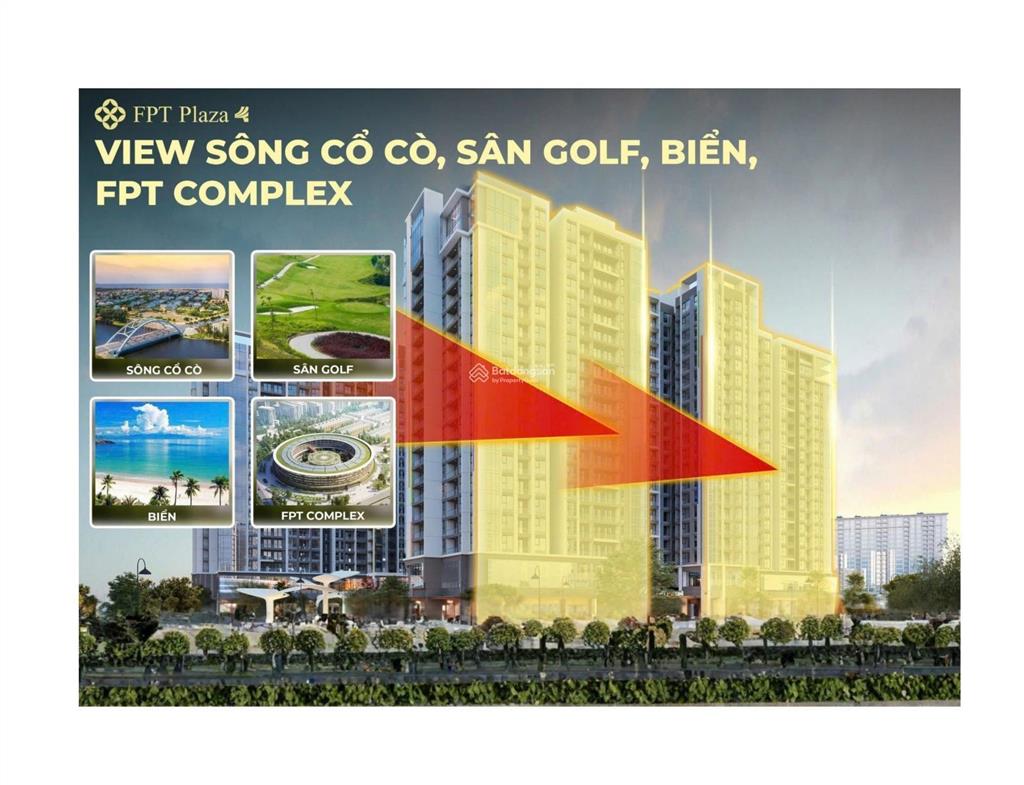 Fpt plaza 4  căn ngoại giao giá tốt nhất, view đẹp hiếm có