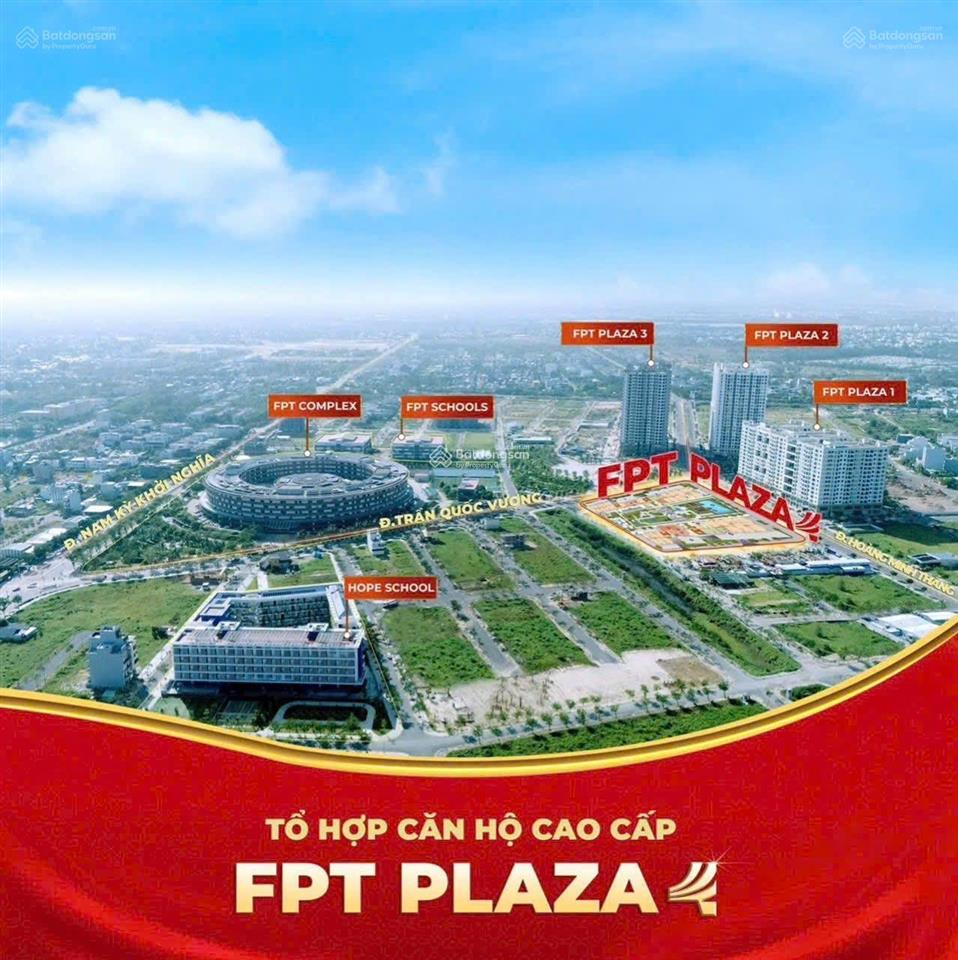 Fpt plaza 4  căn ngoại giao giá tốt nhất, view đẹp hiếm có