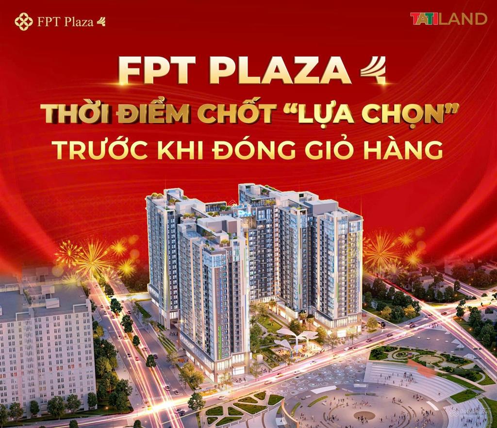 Fpt plaza 4  căn ngoại giao giá tốt nhất, view đẹp hiếm có