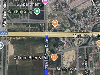 Đất mặt tiền đường 18,5m nguyễn công duẫn tp huế