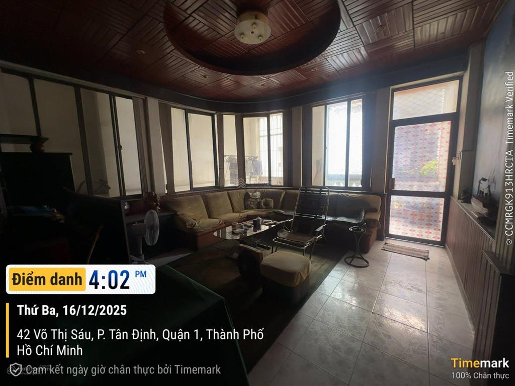 Bán nhà thạch thị thanh 124m²  mặt phố  ngang 6m  khu vip quận 1  giá 63.5 tỷ