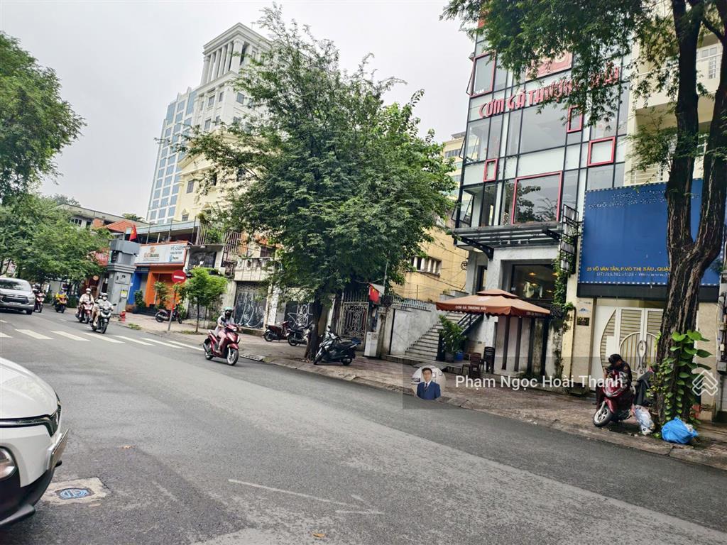 Bán nhà mặt tiền 25  27 võ văn tần, quận 3 | dt 8 x 28, (203m2) | hầm + 7 tầng | giá 112 tỷ