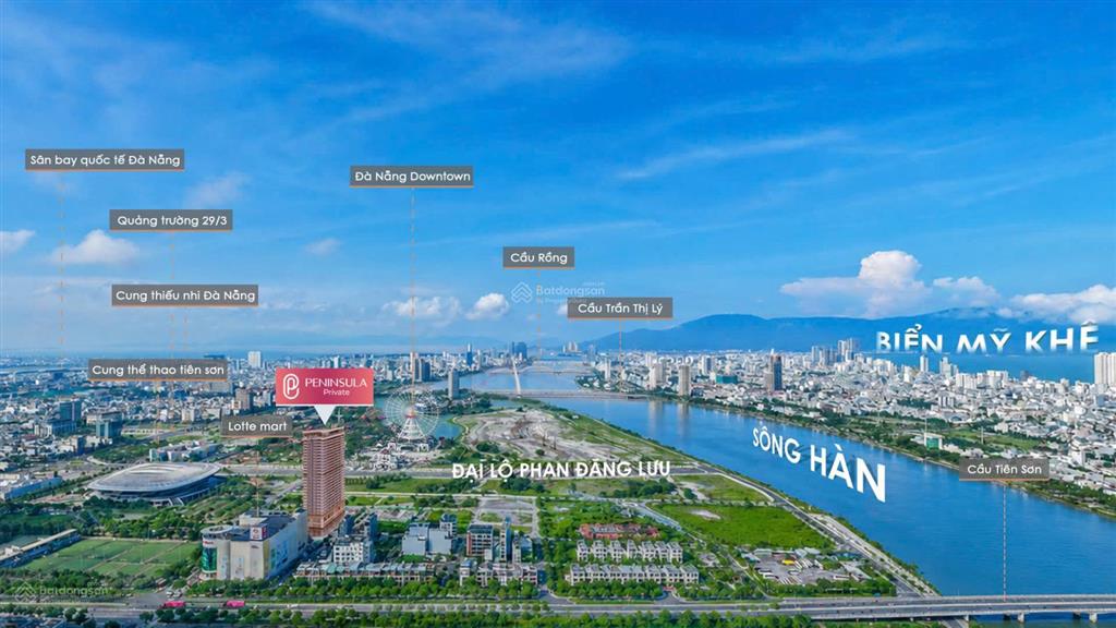 Siêu hot! mở bán gđ1 dự án siêu hot căn hộ peninsula private view sông hàn, pháo hoa!