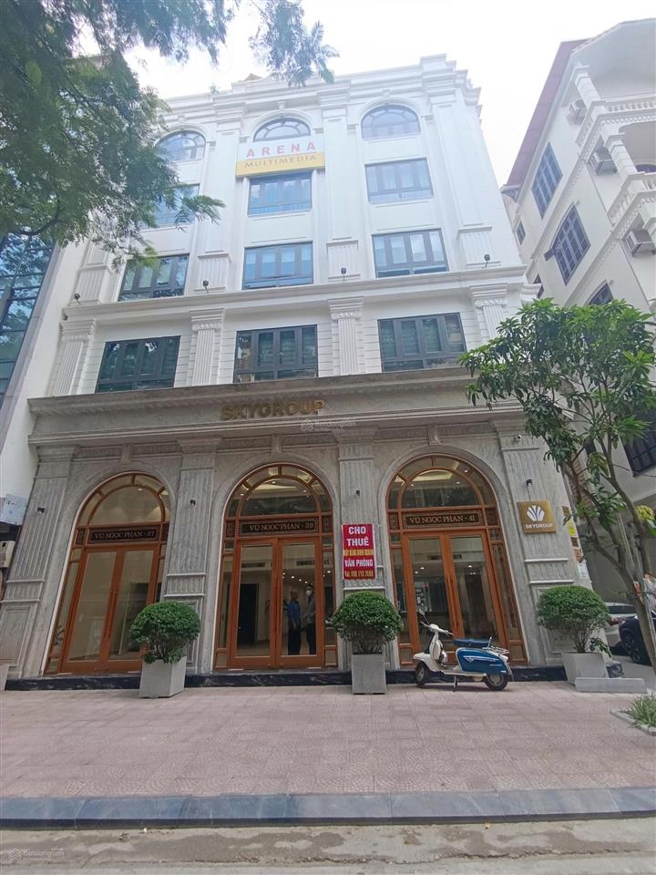 Cho thuê nhà phố nguyễn đình thi view hồ tây cực đẹp, diện tích 500m2 x 6 tầng, mt 25m, pccc đủ cả