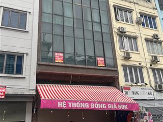 Cho thuê nhà mặt phố nguyễn trãi ngay ngã 4 giao thông thuận tiện,diện tích 100m2 x 6 tầng, mt 6,5m