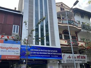 Cho thuê nhà mặt phố khâm thiên, diện tích 60m2 x 5 tầng thông sàn, mt 4m, thang máy đủ cả