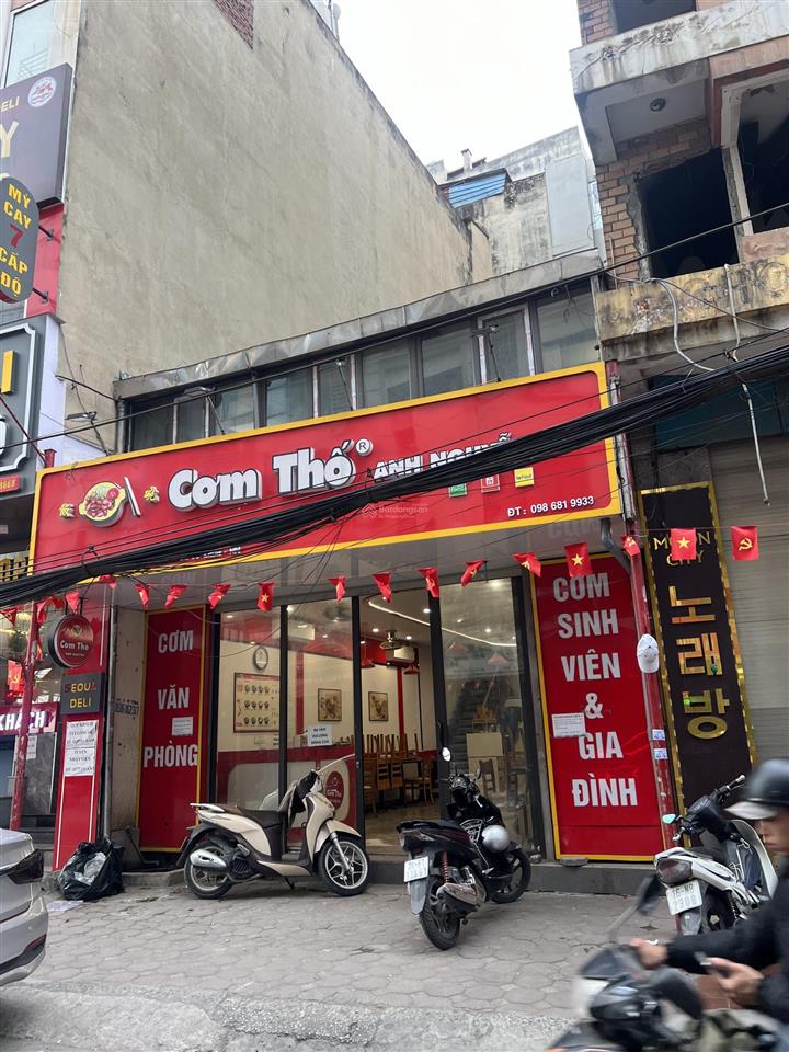 Cho thuê nhà mặt phố mai hắc đế, diện tích 100m2 x 2 tầng thông sàn, mặt tiền 5m