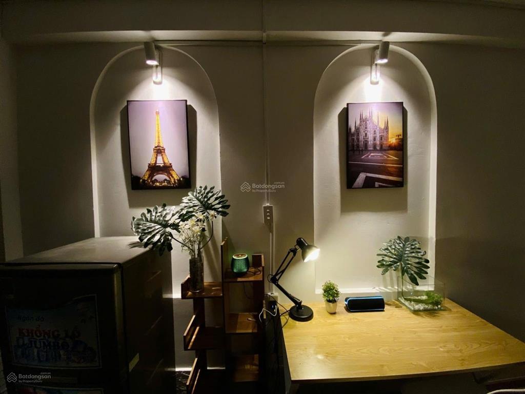 Cho thuê studio penthouse balcony 30m2 gần saigon pearl, vinhomes, cầu thủ thiêm