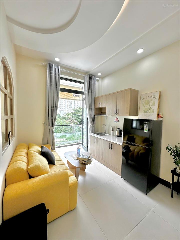 Chdv layout chung cư 1pn 1pk 40m² bancol đầy đủ nội thất gần học viện cán bộ, vincom plaza