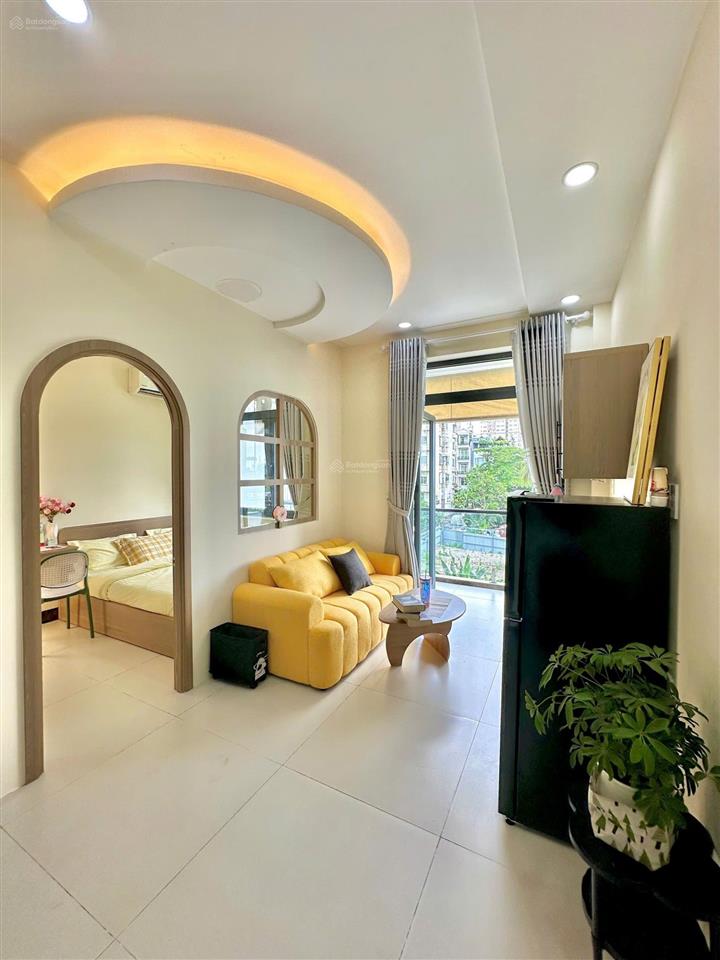 Chdv layout chung cư 1pn 1pk 40m² bancol đầy đủ nội thất gần học viện cán bộ, vincom plaza