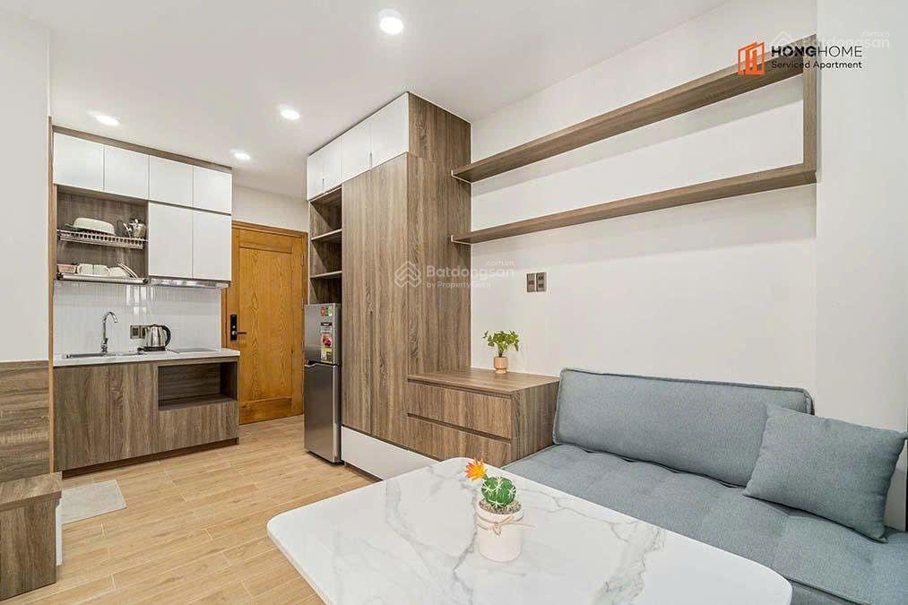 Căn hộ cao cấp hiện đại đầy đủ tiện nghi không gian thoáng mát tối giản