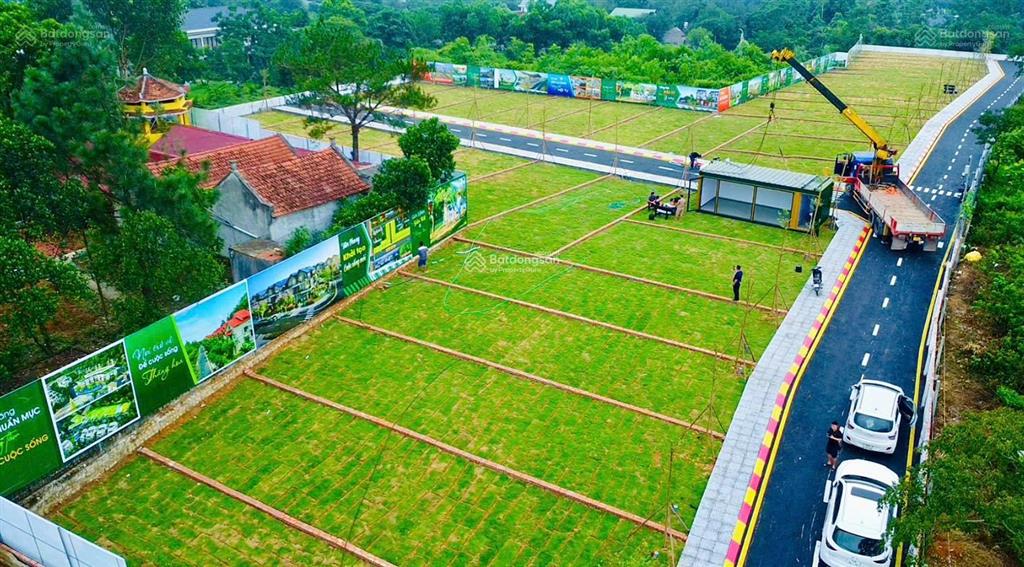 Chỉ hơn 2 tỷ sở hữu ngay đất nền tại lõi trung tâm thành phố hòa lạc, sát quốc lộ 21