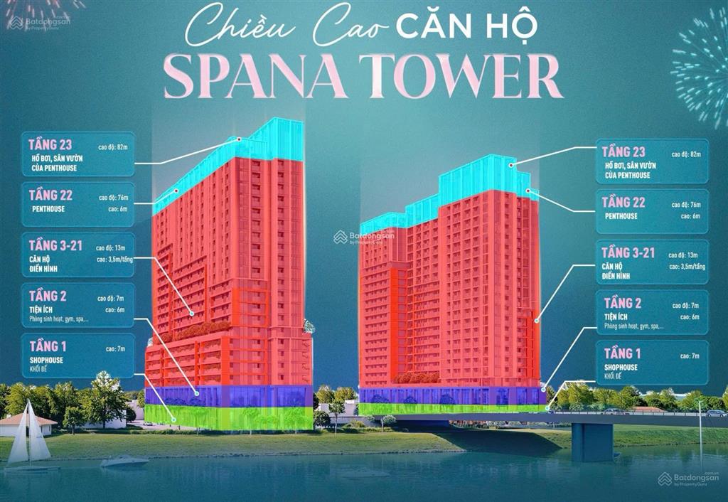 Căn hàng hot sun spana  chuyển nhượng giá gốc, giá tốt thị trường  view nào cũng có