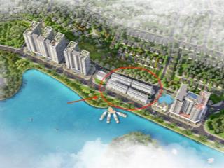 Hàng hiếm shophouse khai sơn mặt hồ 82m², đường 25m, kinh doanh đỉnh cao