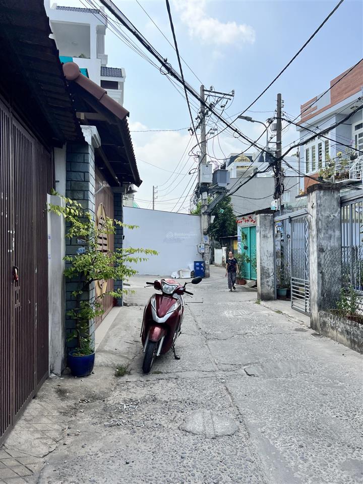 Nhà hẻm xe hơi ngủ trong nhà  trương thị hoa q12  115m2  nở hậu  nhỉnh 7 tỷ tl