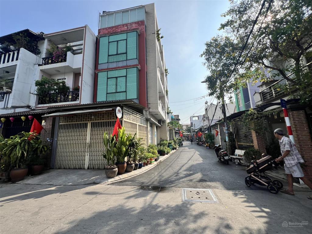Nhà 2 mặt tiền đỗ hành q12  88m2  4 tầng  6 phòng ngủ  nhỉnh 8 tỷ tl