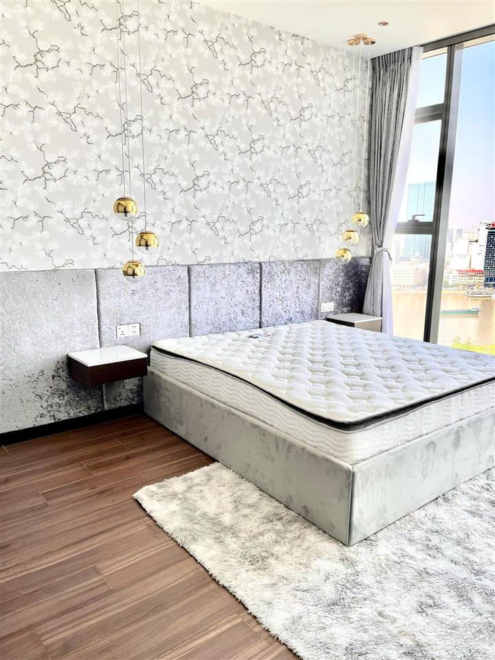 Cho thuê căn duplex 4pn full nt cực sang  đẳng cấp tại empire city, view bao trọn sông sg