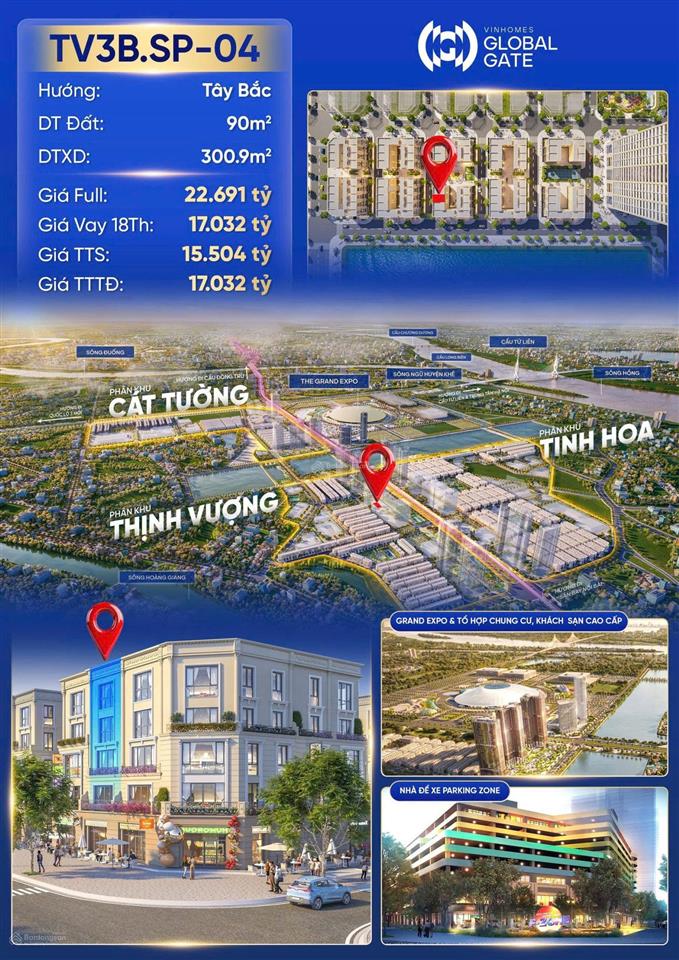 Cơ hội tốt nhất 2026 để sở hữu shophouse dòng tiền  rẻ nhất vinhomes cổ loa