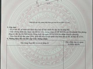 Ông anh nhờ bán đất lê xáđông anh 54m², pháp lý đầy đủ nhỉnh 5 tỷ.