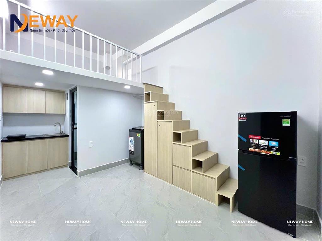 Cho thuê phòng duplex mới full nội thất ngay khu đồng đen, bảo vệ 24/7 giờ giấc tự do