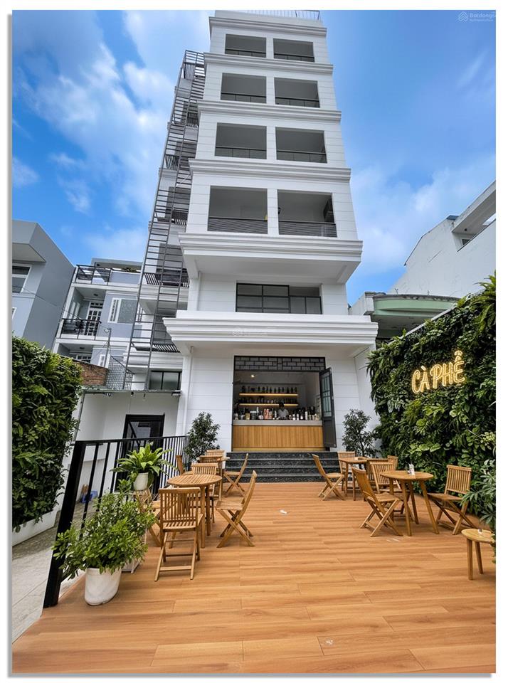 Chỉ 12,95 tỷ tòa nhà 9 tầng ngang 8m, mặt tiền gần cầu lò gốm  võ văn kiệt