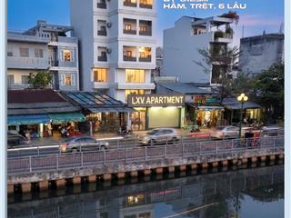 Chỉ 12,95 tỷ tòa nhà 9 tầng ngang 8m, mặt tiền gần cầu lò gốm  võ văn kiệt