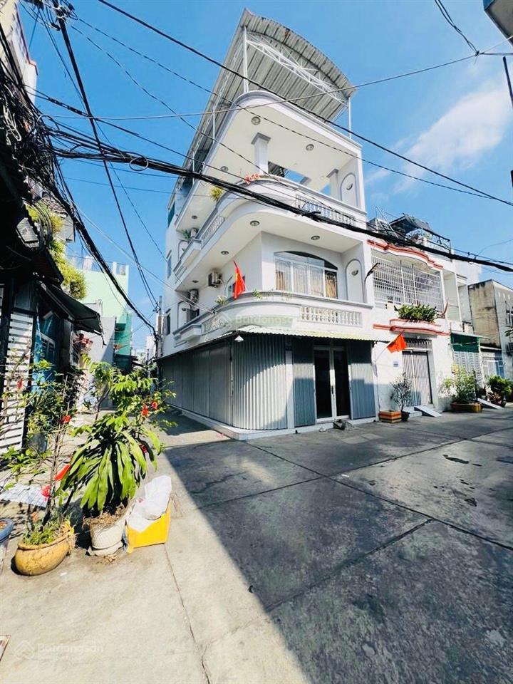 Bán nhà đẹp lô góc 66m2 chiến lược  gần khu tên lửa  hẻm 6m xe hơi thông tứ tung  giá 6,6tỷ