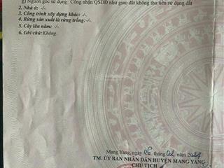 Ngộp ngân hàng cần bán gấp cắt lỗ sâu mặt tiền 44m ql19, đèo mang yang, gia lai