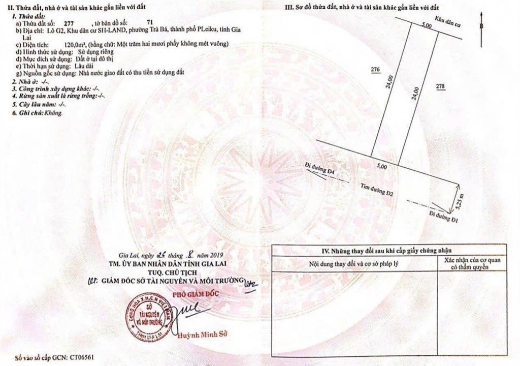 Cần bán lô đất view đẹp tại dự án khu đô thị plevia city