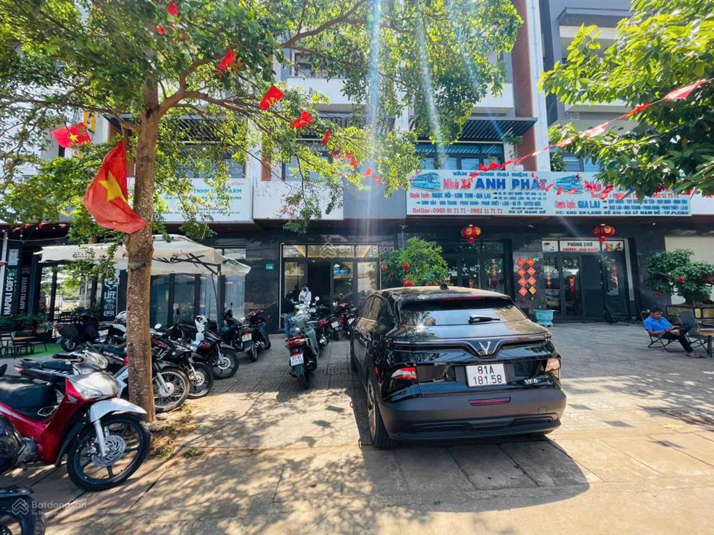 Bán shophouse 120m2, giá cực chất 5,9 tỷ tại a14, plevia city, trà bá, plei ku