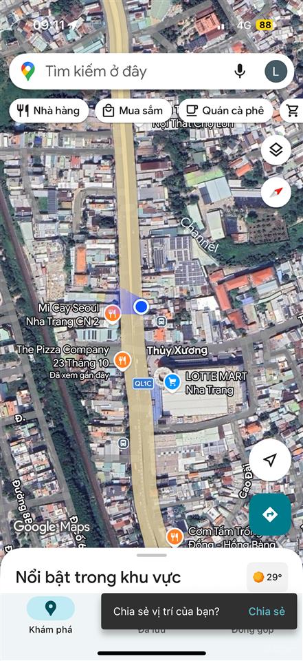 Nhà riêng đẹp xuất sắc tại 154/2, 23/10, p tây nhatại 154/2, 23/10, p tây nha trang, 2,8 tỷ, 21,9m2