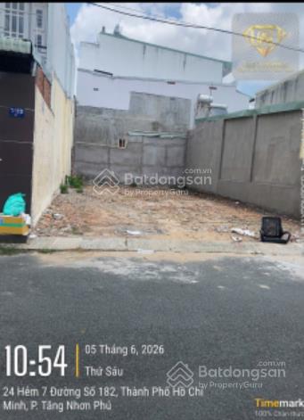 Bán gấp lô đất đẹp đường 182, lò lu, quận 9 vị trí vàng ngay sát kho bạc quận 9