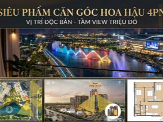 Giỏ hàng độc quyền quỹ căn view trực diện nhạc nước masteri cosmo central (ct4)  giá gốc cđt