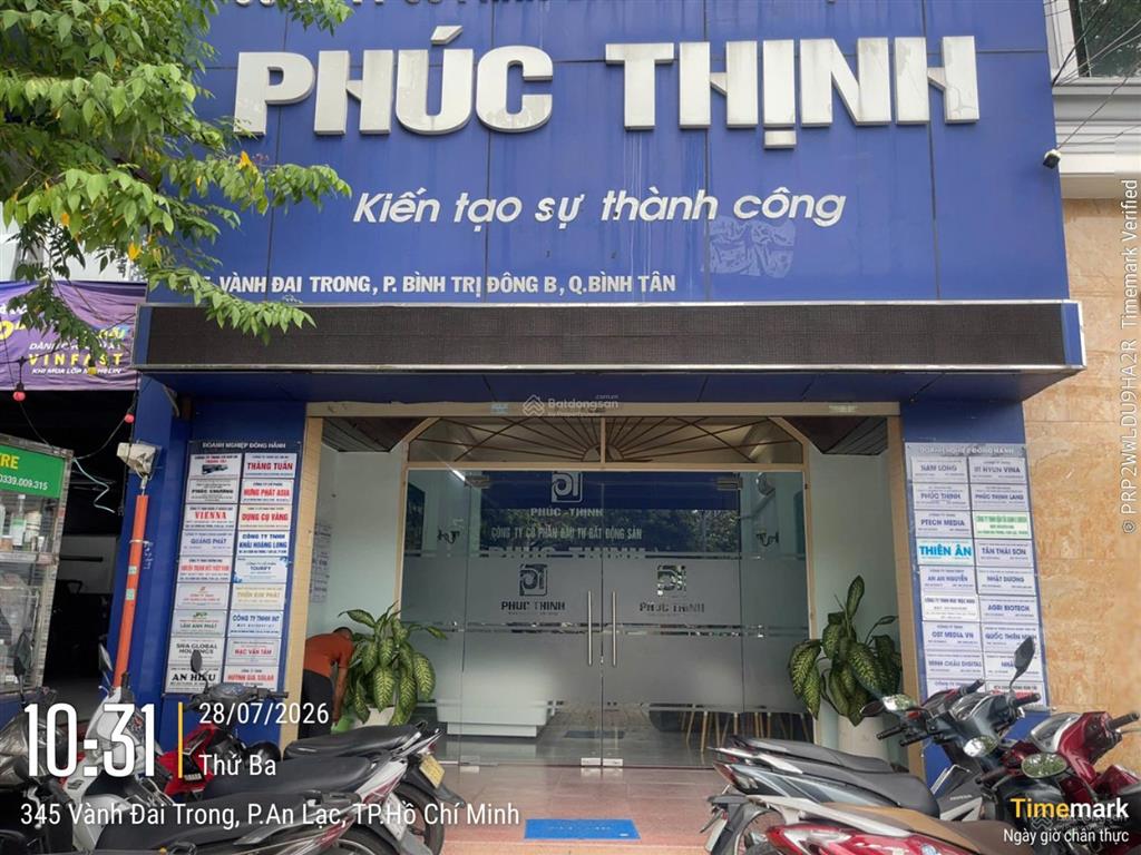 Cho thuê địa chỉ đkkd (văn phòng ảo) 600k/tháng mặt tiền đường vành đai trong, có lễ tân