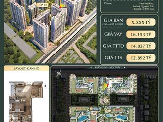 1pn+1mr 83,1m2 12tỷ view thoáng lumiere hanoi seasons garden hha2318