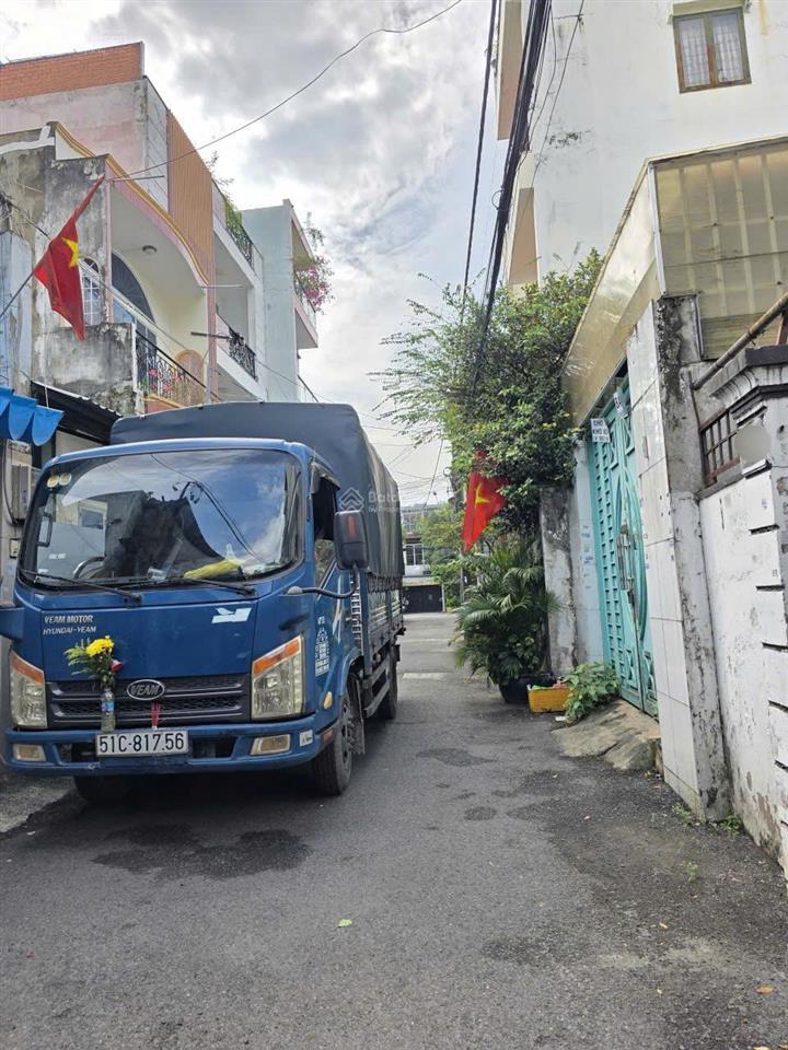 Hẻm xe tải ngay thạch lam p. phú thạnh dt 4mx20m cấp 4 giá 7,2 tỷ