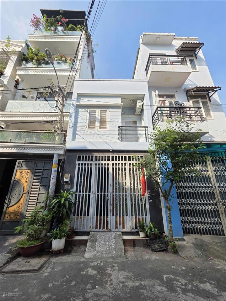 Hẻm 6m thông đường thoại ngọc hầu p phú thạnh dt 4mx12m 1 lầu giá 6 tỷ