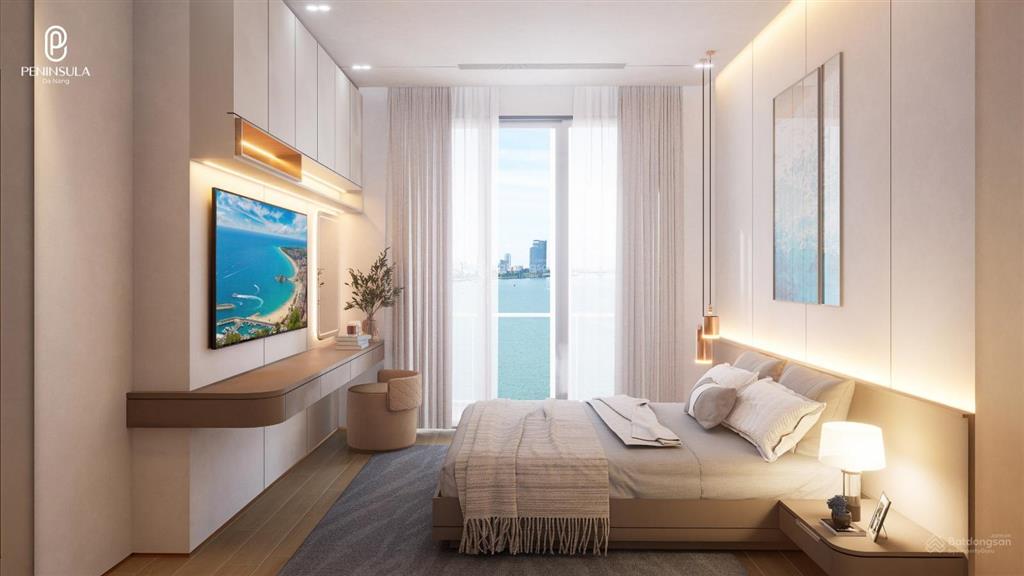 Peninsula căn hộ ven sông hàn đà nẵng, dòng tiền thật 30tr/tháng, giá chỉ từ 61tr/m2 full nội thất