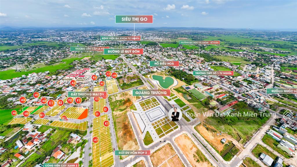Kinh doanh không nên bỏ lỡ lô đất 100m2 gần quảng trường 24/3 này  chỉ 1,3 tỷ