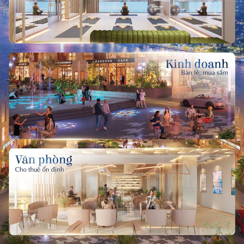 Shophouse khối đế peninsula hai mặt tiền sông hàn đà nẵng 66 triệu/m2 bđs tạo dòng tiền,sổ lâu dài