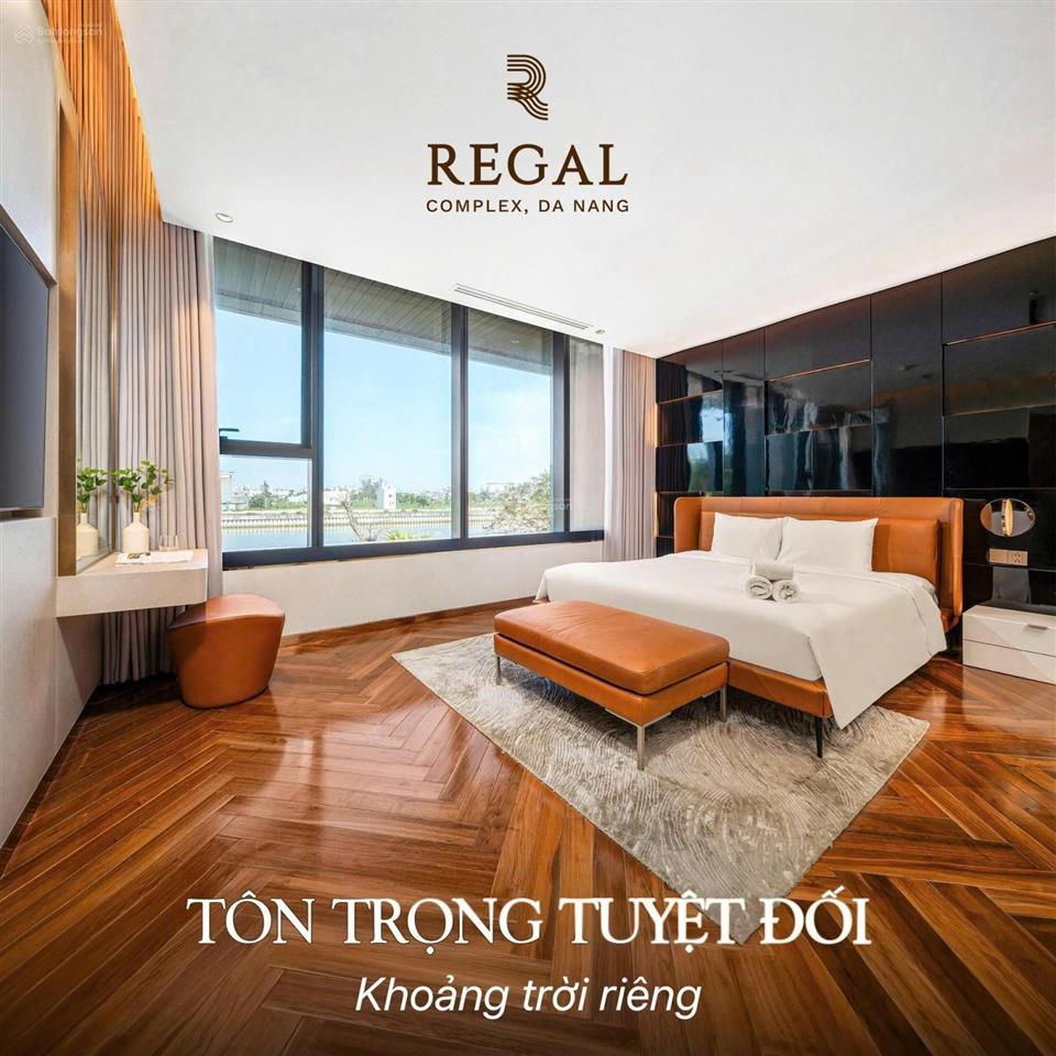 Tận hưởng chất sống xa xỉ tại regal complex 2pn 83,3m view sông kề biển, full nội thất liền tường
