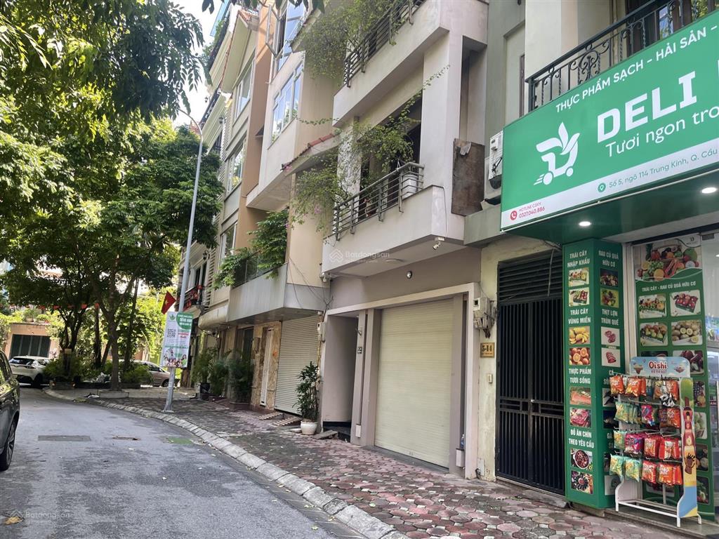 65m2/31.6tỷ  mt6.1m  vỉa hè ô tô tránh đỗ 24/7  lê văn thiêm  phố hiếm  kinh doanh đỉnh