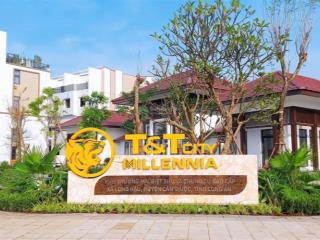 T&t city millennia 267 hecta, bán gấp shophouse đường thái sơn 2 dãy sh15 gần cổng giá cực tốt