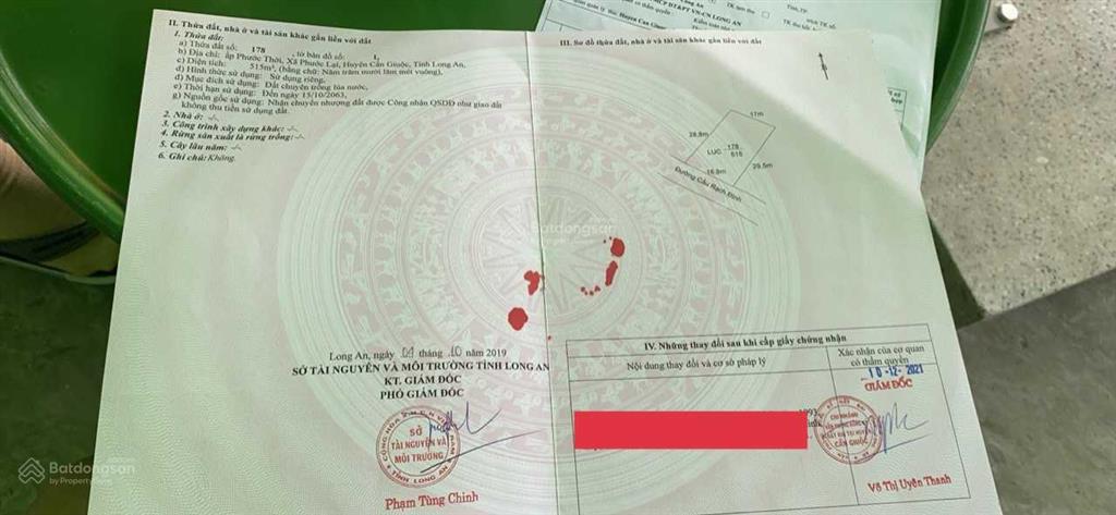 Chính chủ bán nền đất góc, mặt tiền đường cầu rạch đình, cách đt 826c chỉ 800m