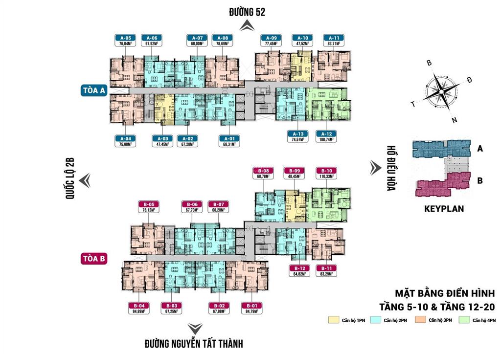 Bán căn hộ vci eden park, 1,795 tỷ, 48m2, 1pn, 1wc, nhiều tiện ích, đẹp