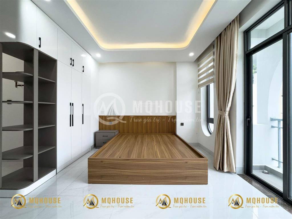 Cho thuê căn hộ mới xây 100%, full nội thất  ngay q1  sát q4, bùi viện, nguyễn huệ, ...